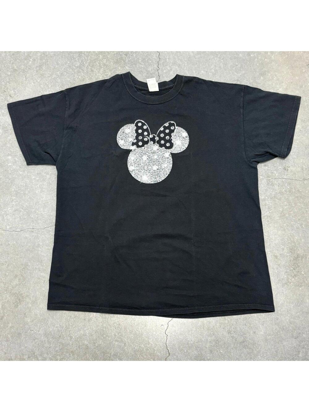 Gildan Disney Minnie Mouse Diamond Logo T Shirt